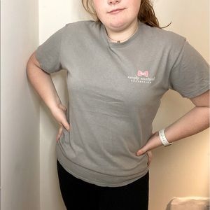 Simply southern taupe t shirt